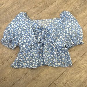 SHEIN PLUS FLOWER BLOUSE